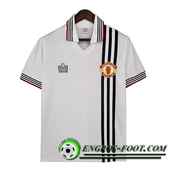 Maillot de Foot Manchester United Retro Exterieur 1975/1980