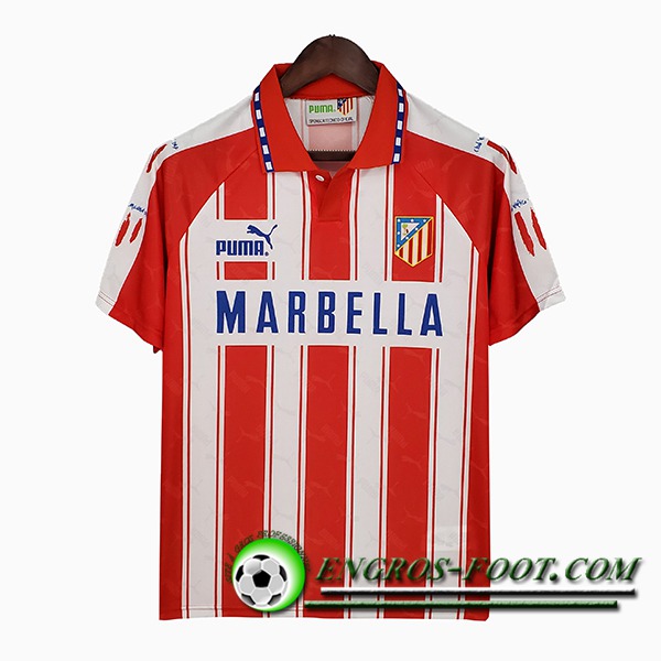 Maillot de Foot Atletico Madrid Retro Domicile 1994/1995