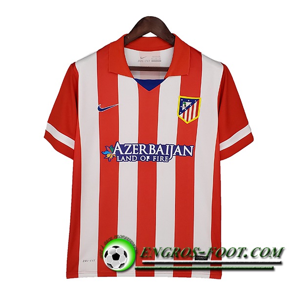 Maillot de Foot Atletico Madrid Retro Domicile 2013/2014