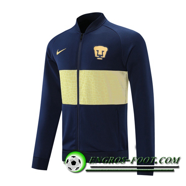 Nouveaux Veste Foot Pumas UNAM Bleu Marin 2021/2022