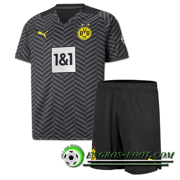 Maillot de Foot Dortmund BVB Enfant Exterieur 2021/2022