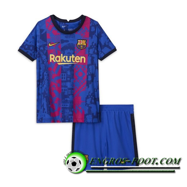 Maillot de Foot FC Barcelone Enfant Third 2021/2022