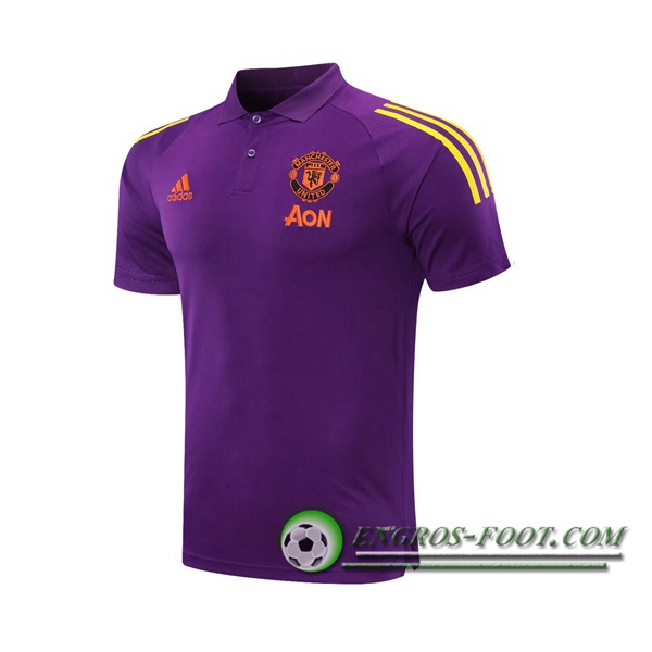 Polo Foot Manchester United Violet 2020/2021