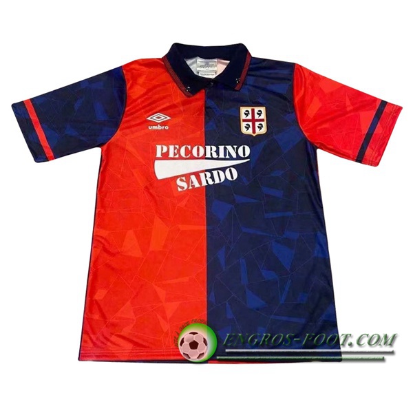 Maillot de Foot Cagliari Calcio Retro Domicile 1991/1992