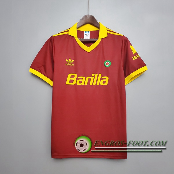 Maillot de Foot AS Roma Retro Domicile 1991/1992