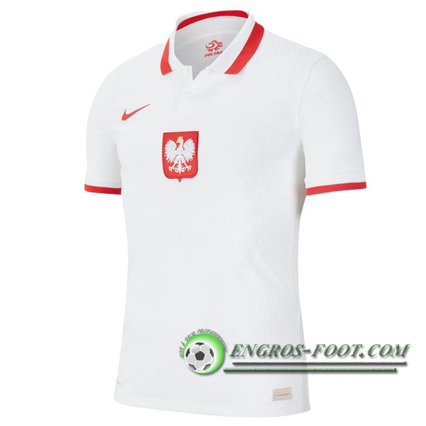 Nouveaux Maillot Equipe Foot Pologne Domicile 2020/2021