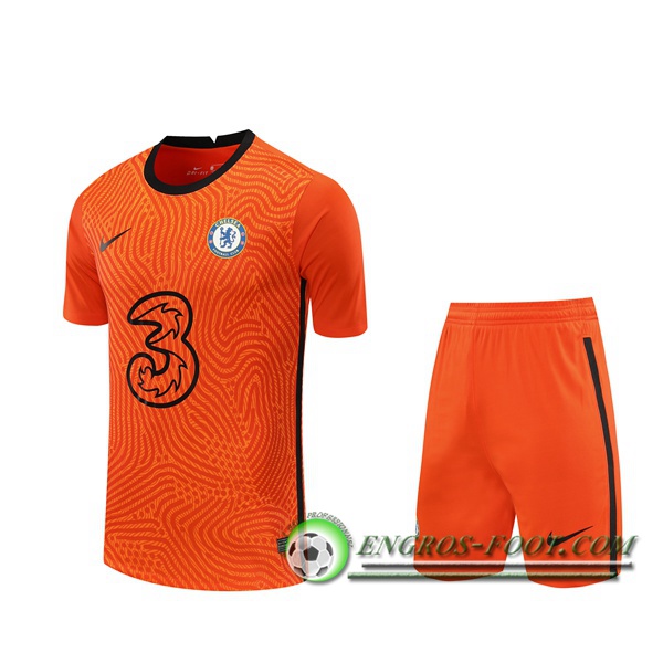 Maillot FC Chelsea Gardien De But Orange 2020/2021