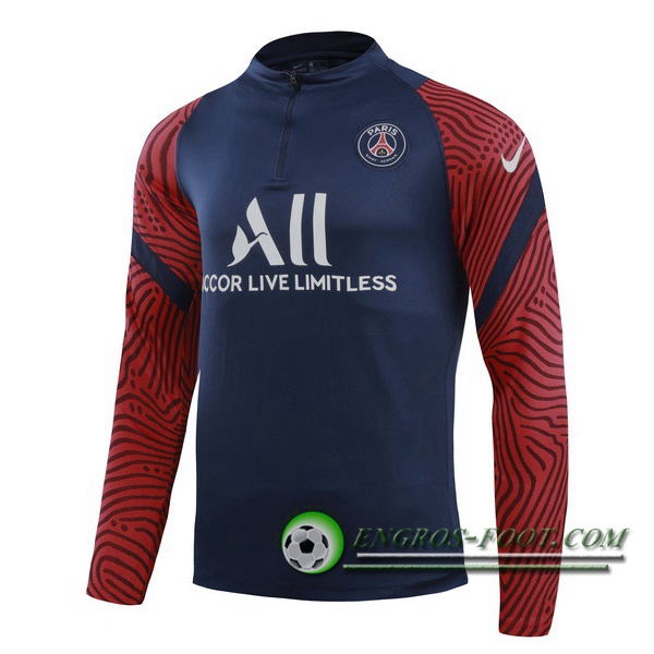 Engros-foot: Sweatshirt Training Pairis PSG Bleu 2020/2021 Thailande