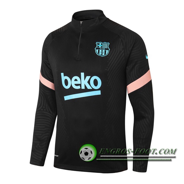 Engros-foot: Sweatshirt Training FC Barcelone Noir 2020/2021 Thailande