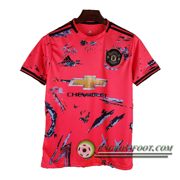 Training T-Shirts Manchester United Rouge 2020/2021