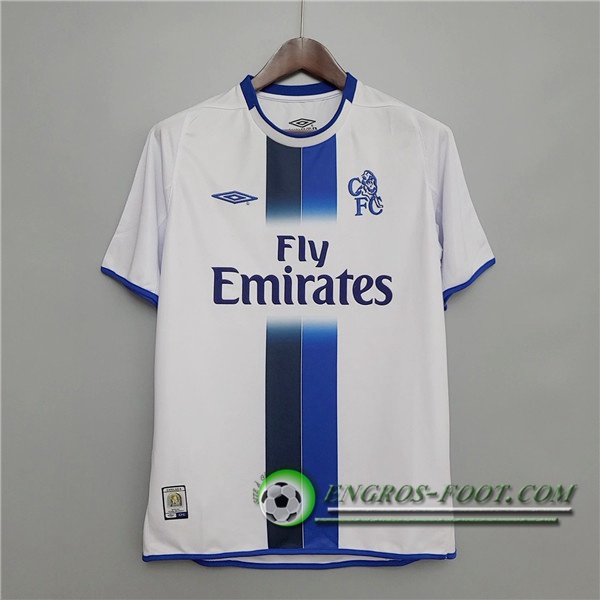 Engros-foot: Jeu Maillot de Foot FC Chelsea Retro Exterieur 2003/2005