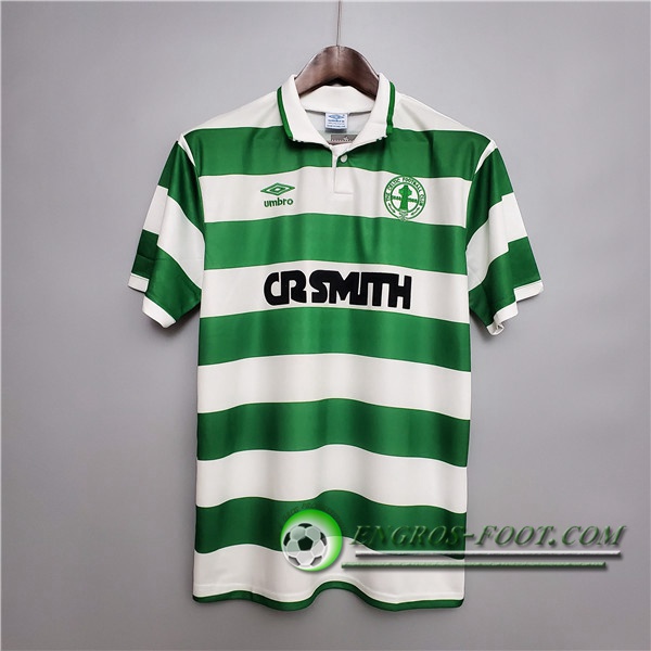 Engros-foot: Jeu Maillot de Foot Celtic FC Retro Domicile 1987/1989