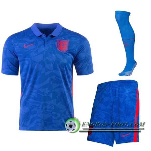 Engros-foot: Jeu Ensemble Maillot Foot Angleterre Exterieur (Short+Chaussettes) 2020/2021 Thailande