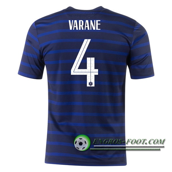 Engros-foot: Jeu Maillot Equipe Foot France (Varane 4) Domicile 2020/2021 Thailande