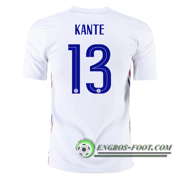 Engros-foot: Jeu Maillot Equipe Foot France (Kante 13) Exterieur 2020/2021 Thailande