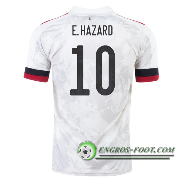 Engros-foot: Jeu Maillot Equipe Foot Belgique (E.Hazaro 10) Exterieur 2020/2021 Thailande