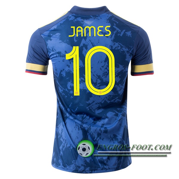 Engros-foot: Jeu Maillot Equipe Foot Colombie (JAMES 10) Exterieur 2020/2021 Thailande