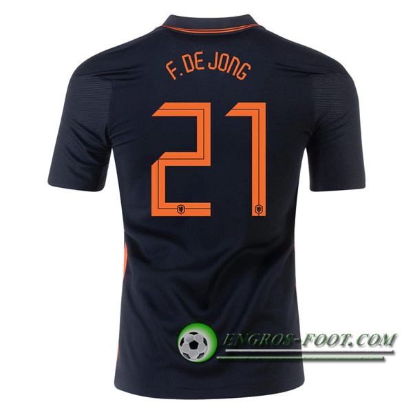 Engros-foot: Jeu Maillot Equipe Foot Pays-Bas (F.DE JONG 21) Exterieur 2020/2021 Thailande