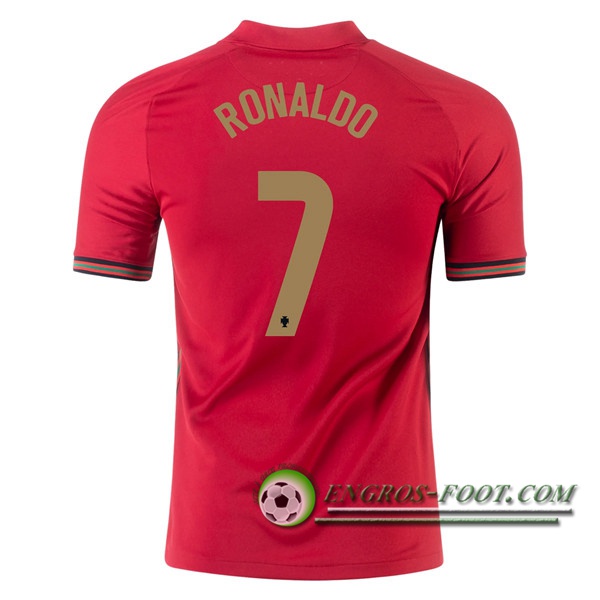 Engros-foot: Jeu Maillot Equipe Foot Portugal (RONALDO 7) Domicile 2020/2021 Thailande