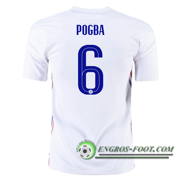 Engros-foot: Jeu Maillot Equipe Foot France (Pogba 6) Exterieur 2020/2021 Thailande