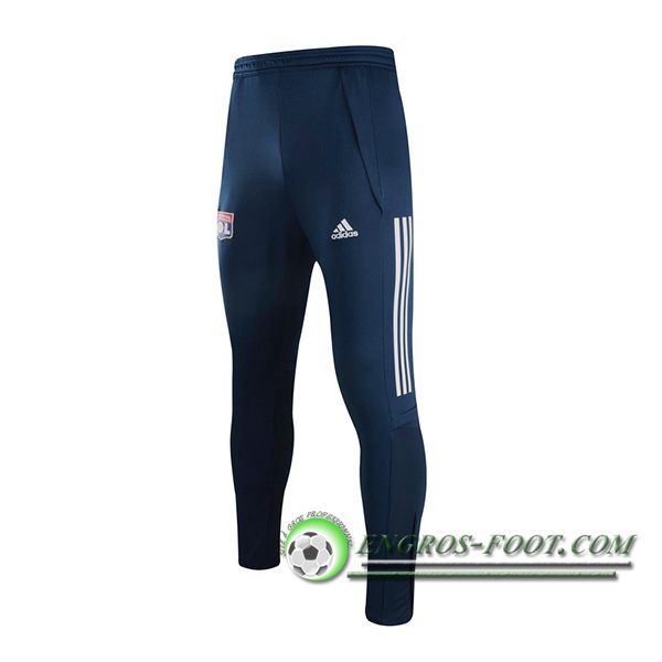 Training Pantalon Foot Lyon OL Bleu 2020/2021