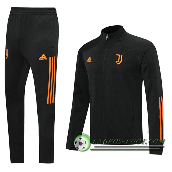 Ensemble Survetement de Foot - Veste Juventus Noir 2020/2021