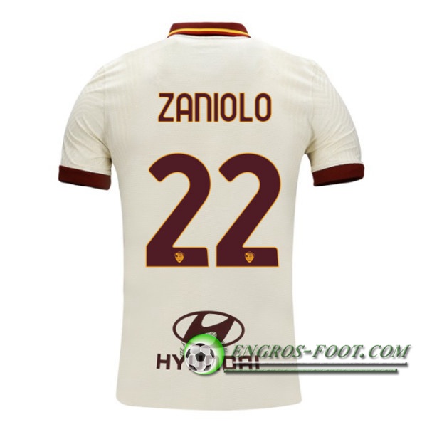 Engros-foot: Jeu Maillot de Foot AS Roma (ZANIOLO 22) Exterieur 2020/2021 Thailande