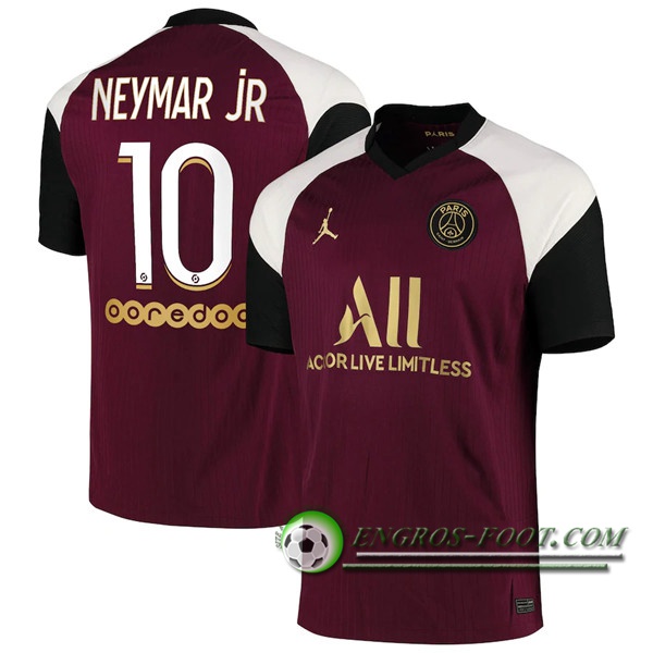 Engros-foot: Jeu Maillot de Foot PSG (Neymar Jr 10) Third 2020/2021 Thailande