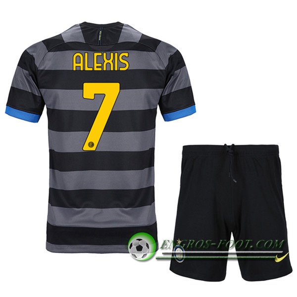 Engros-foot: Jeu Maillot de Foot Inter Milan (ALEXIS 7) Enfants Third 2020/2021 Thailande