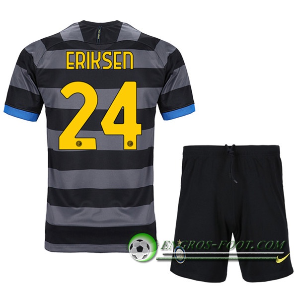 Engros-foot: Jeu Maillot de Foot Inter Milan (ERIKSEN 24) Enfants Third 2020/2021 Thailande