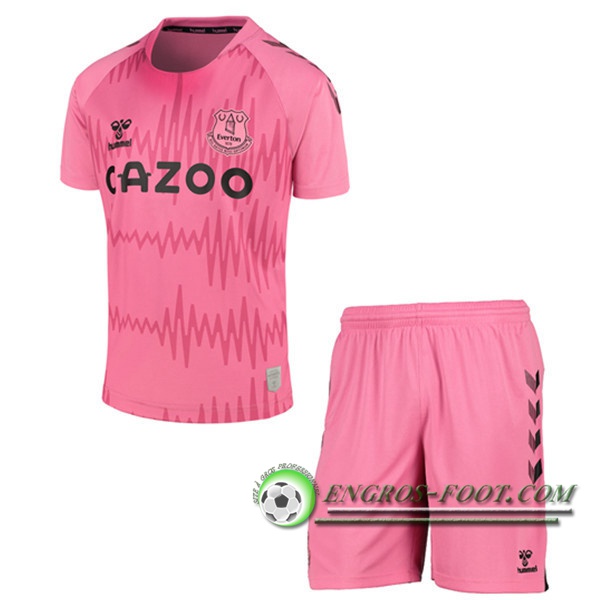 Engros-foot: Jeu Maillot de Foot Everton Enfant Gardien de But 2020/2021 Thailande