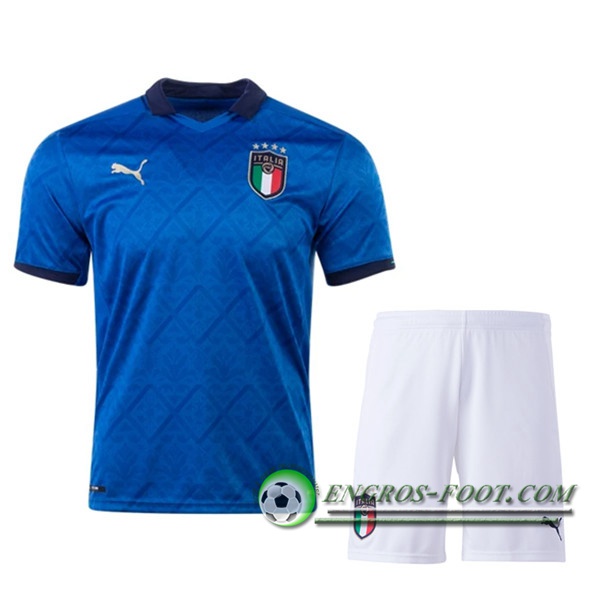 Engros-foot: Jeu Nouveaux Maillot Equipe Italie Enfant Domicile UEFA Euro 2020 Thailande