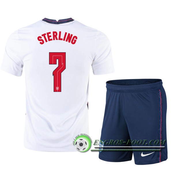 Engros-foot: Jeu Maillot UEFA Euro 2020 Angleterre (Sterling 7) Enfant Domicile Thailande
