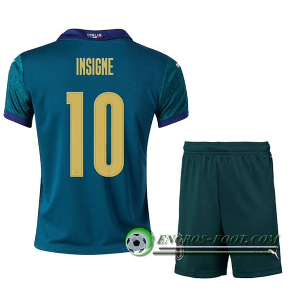 Engros-foot: Jeu Maillot UEFA Euro 2020 Italie (INSIGNE 10) Enfant Third Thailande