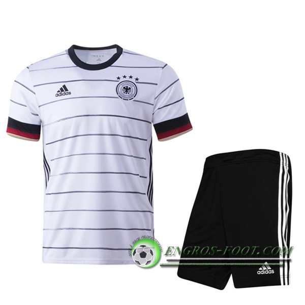 Engros-foot: Jeu Ensemble Maillot Foot Allemagne Domicile + Short 2020/2021 Thailande