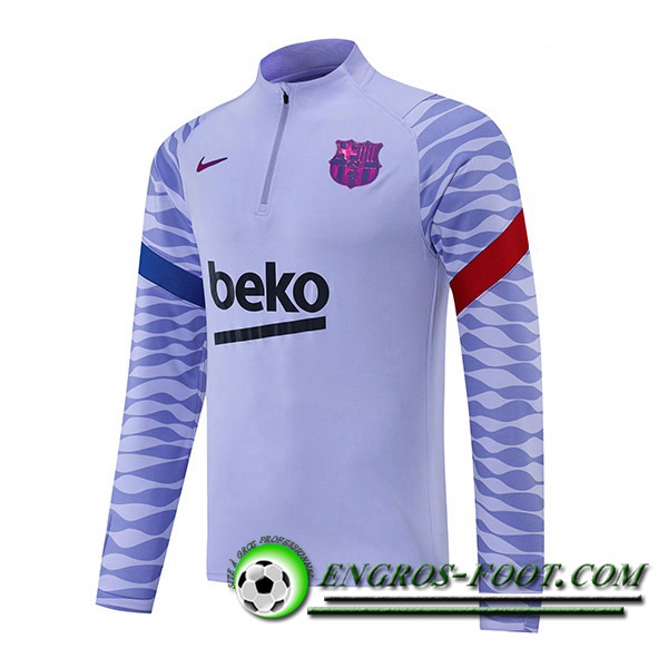 Sweatshirt Training FC Barcelone Pourpre 2021/2022