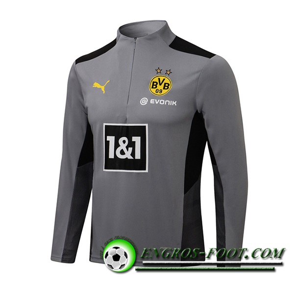 Sweatshirt Training Dortmund BVB Gris 2021/2022