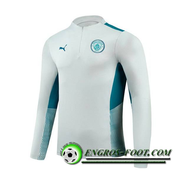 Sweatshirt Training Manchester City Gris 2021/2022