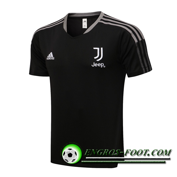 Training T-Shirts Juventus Noir/Blanc 2021/2022