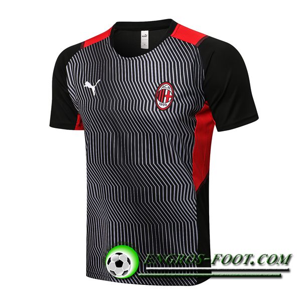 Training T-Shirts AC Milan Rouge/Noir 2021/2022