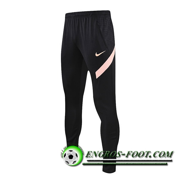 Training Pantalon Foot Jordan PSG Noir/Rose 2021/2022 -01