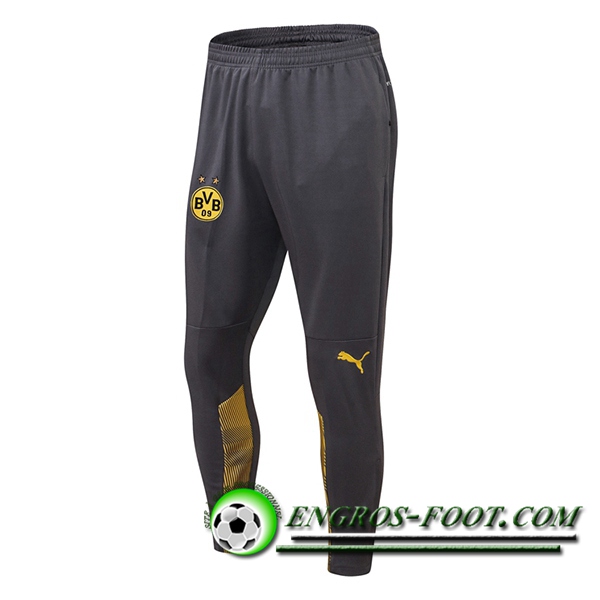 Training Pantalon Foot Dortmund BVB Noir/Jaune 2021/2022