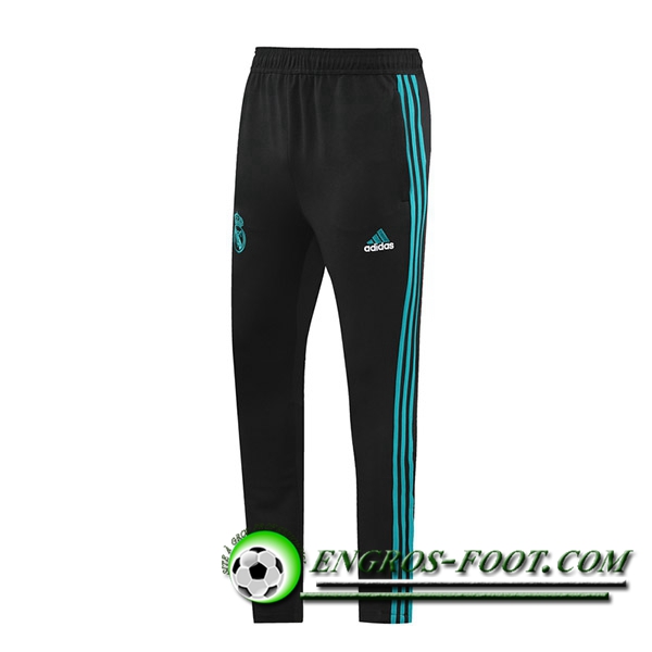 Training Pantalon Foot Real Madrid Noir/Vert 2021/2022