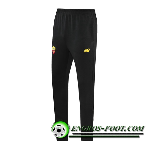 Training Pantalon Foot AS Rome Noir 2021/2022