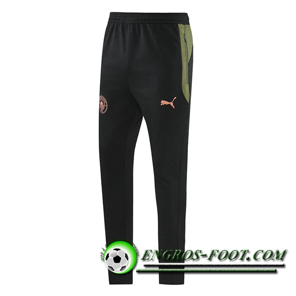 Training Pantalon Foot Manchester City Vert/Noir 2021/2022