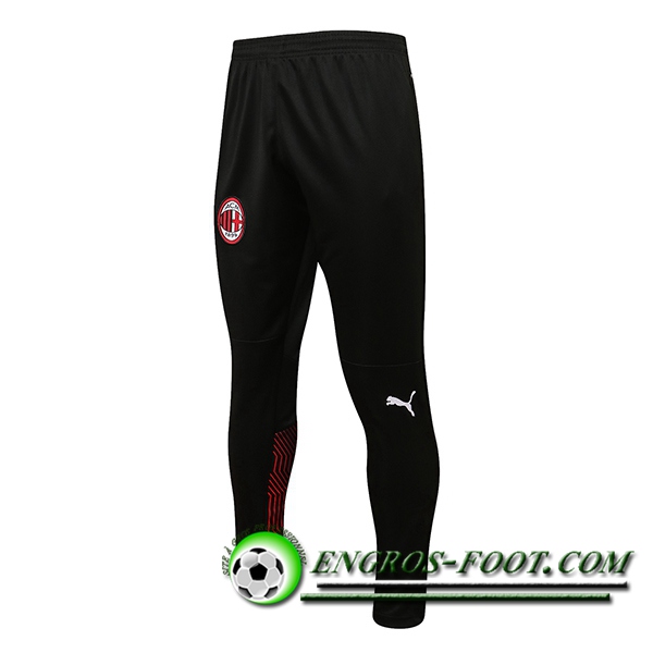 Training Pantalon Foot AC Milan Noir/Rouge 2021/2022