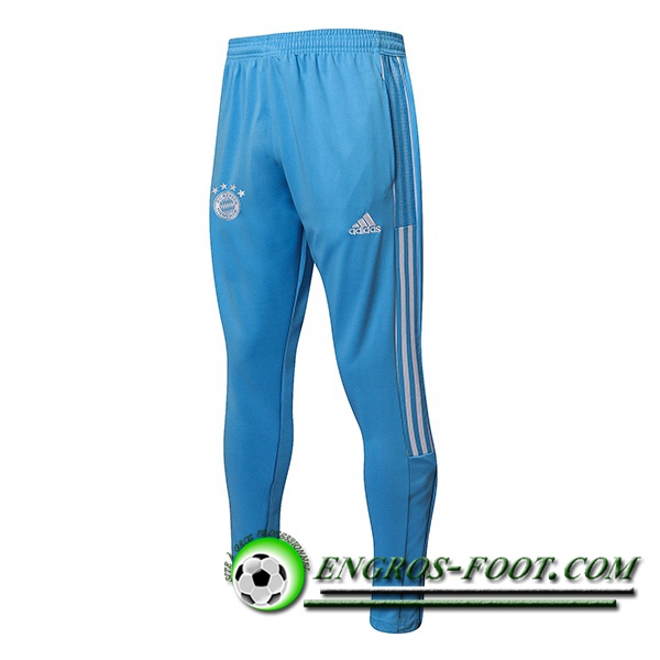 Training Pantalon Foot Bayern Munich Bleu/Blanc 2021/2022