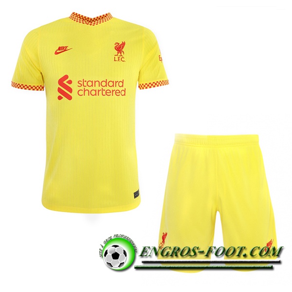 Ensemble Maillot Foot FC Liverpool Third + Short 2021/2022