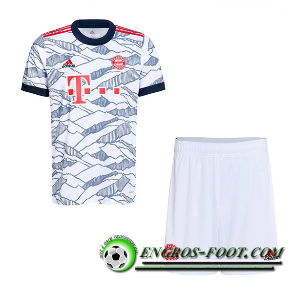 Ensemble Maillot Foot Bayern Munich Third + Short 2021/2022