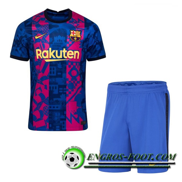 Ensemble Maillot Foot FC Barcelone Third + Short 2021/2022